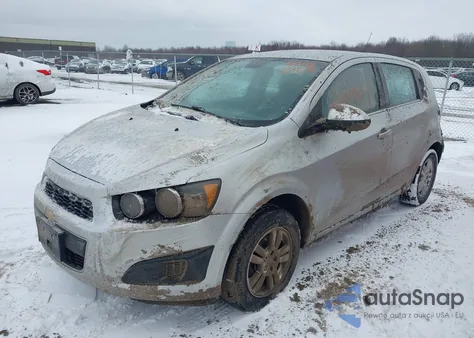 2013 Chevrolet Sonic Lt Auto z USA, uszkodzony, nr VIN 1G1JC6SHXD4172674